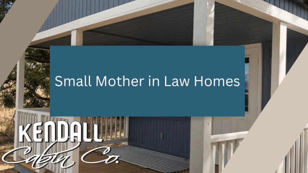 small mother in law homes