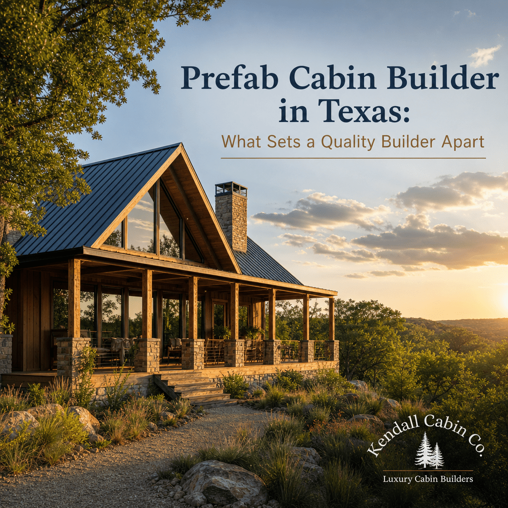Prefab Cabin Builder in Texas: What Sets a Quality Builder Apart