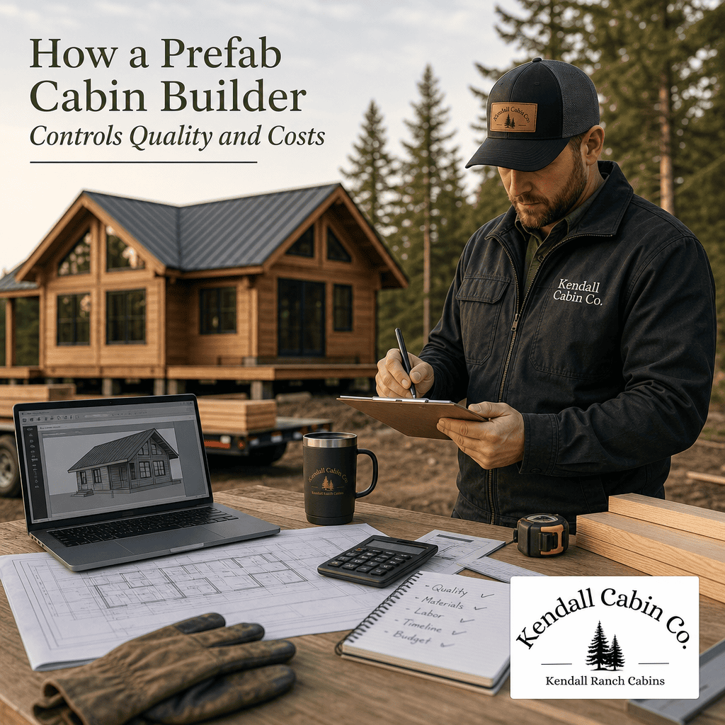 How a Prefab Cabin Builder Controls Quality and Costs
