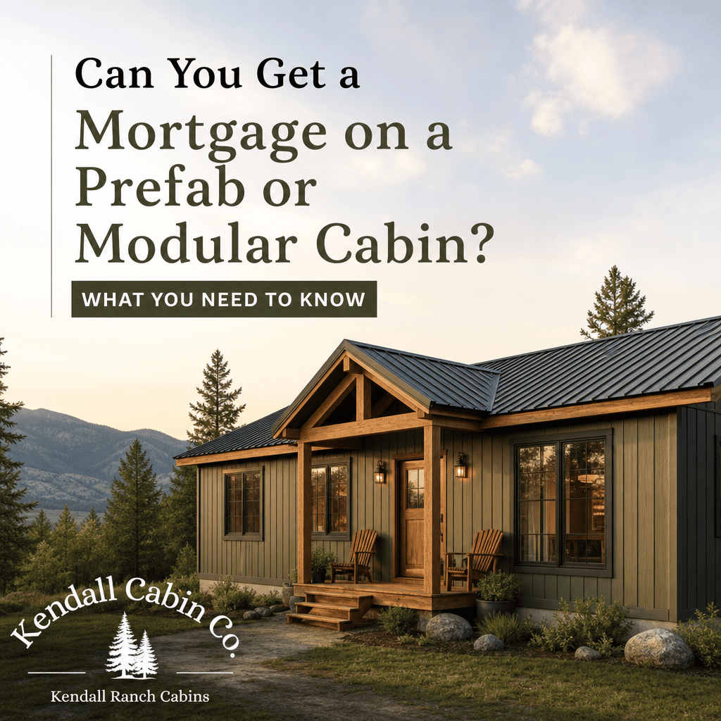 Can You Get a Mortgage on a Prefab or Modular Cabin?